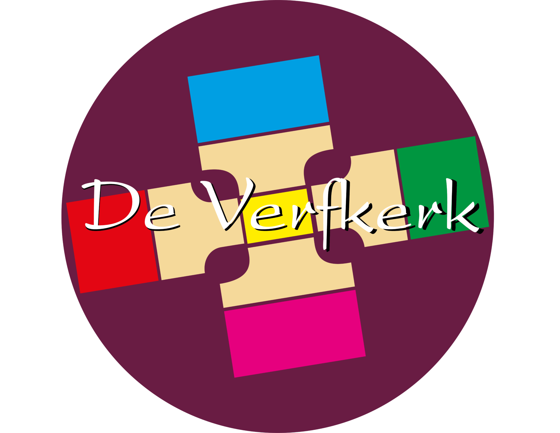 logo de verfkerk new rond