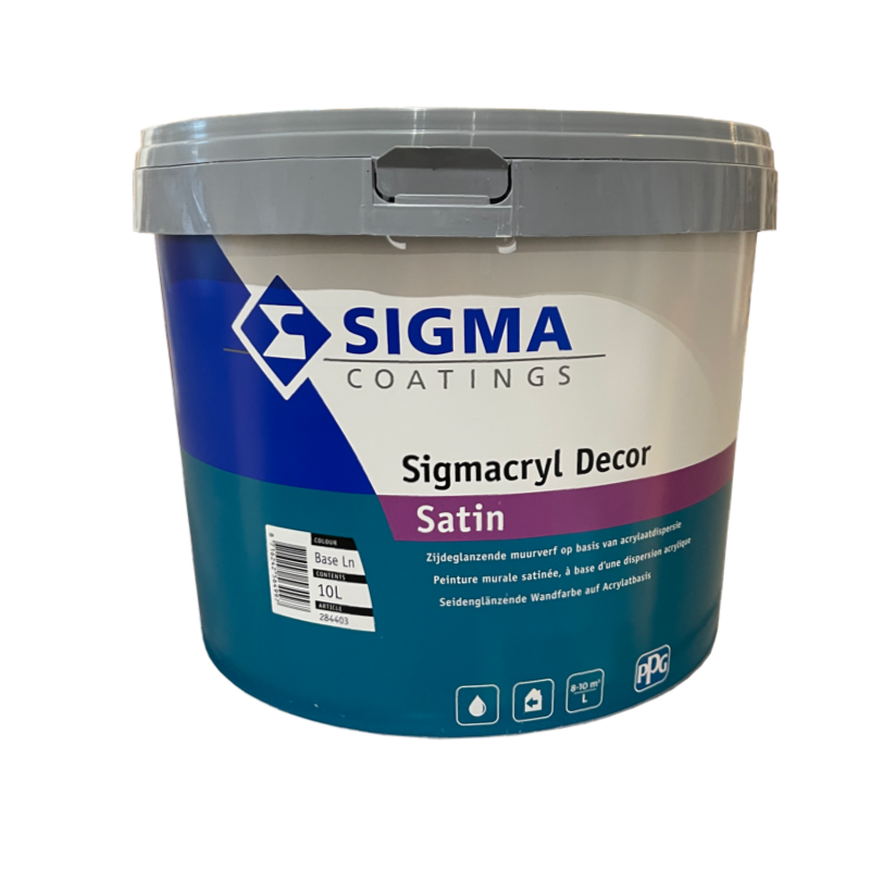 Sigmacryl decor satin 10Lt