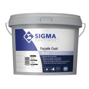 Sigma Facade coat matt 10Lt